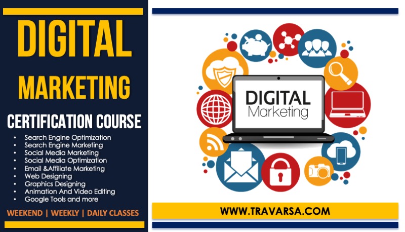 Digital Marketing Certification Course Travarsa