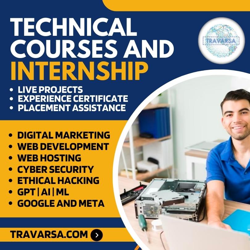 Technical Courses and INTERNSHIP | Travarsa